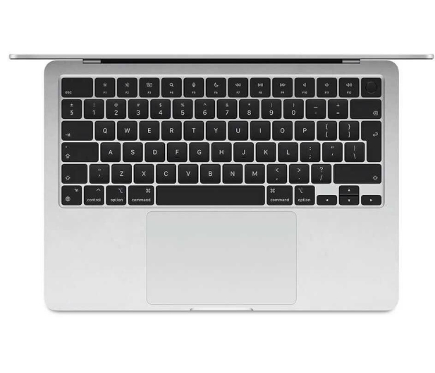 APPLE MacBook Air M3 8-core CPU/10-core GPU/16GB/256GB/13,6"/Srebrny - 1228006 - zdjęcie 2